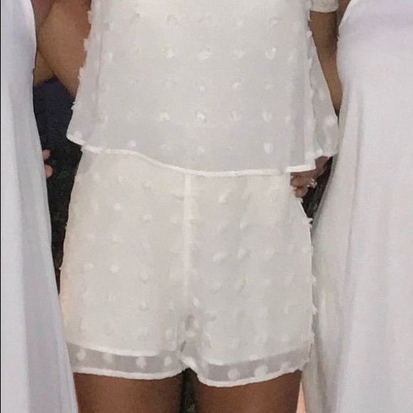 White Romper - Picture 2 of 2